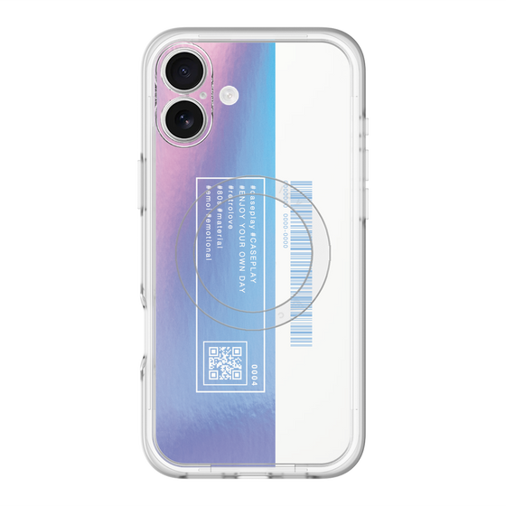スリムプロテクションプレミアムケース with MagSafe［ Hologram ］