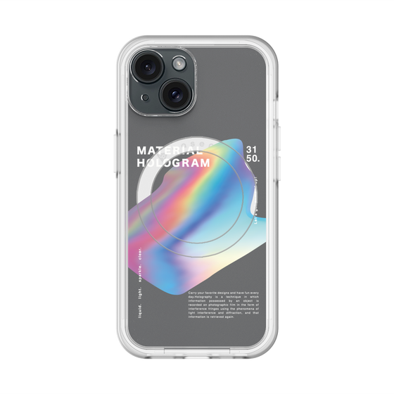 スリムプロテクションプレミアムケース with MagSafe［ Liquid Blue ］