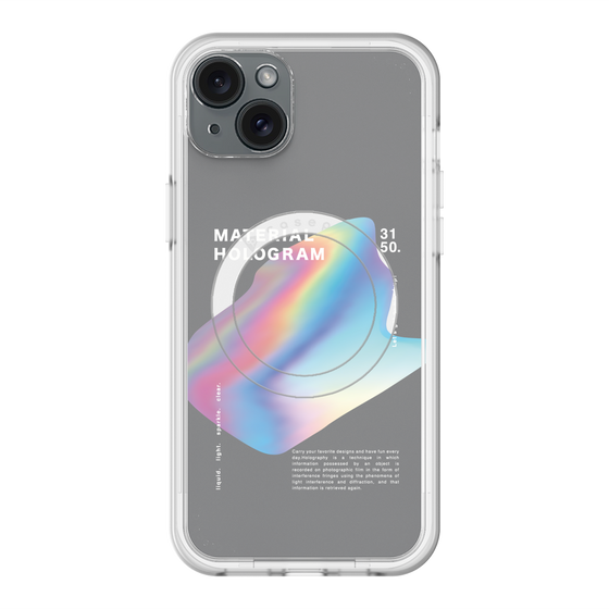スリムプロテクションプレミアムケース with MagSafe［ Liquid Blue ］