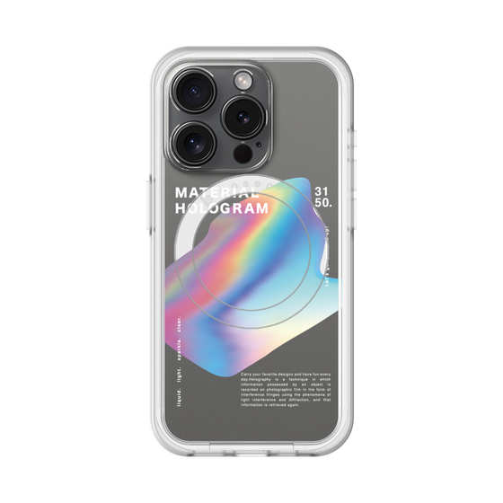 スリムプロテクションプレミアムケース with MagSafe［ Liquid Blue ］