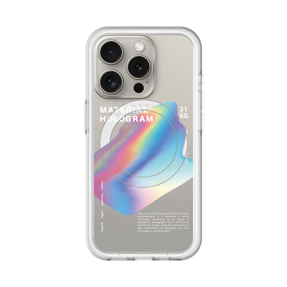 スリムプロテクションプレミアムケース with MagSafe［ Liquid Blue ］