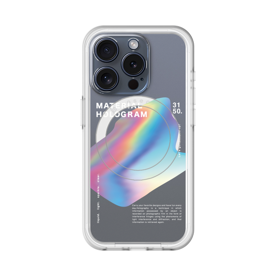 スリムプロテクションプレミアムケース with MagSafe［ Liquid Blue ］