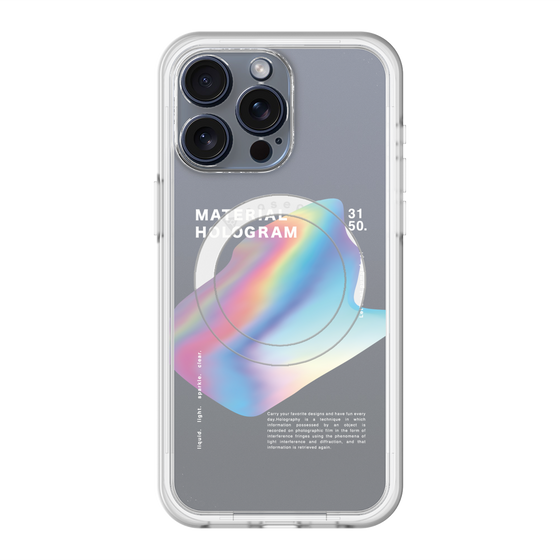 スリムプロテクションプレミアムケース with MagSafe［ Liquid Blue ］