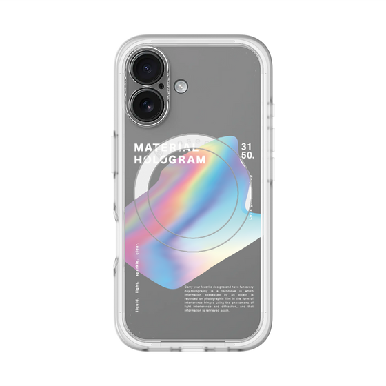 スリムプロテクションプレミアムケース with MagSafe［ Liquid Blue ］