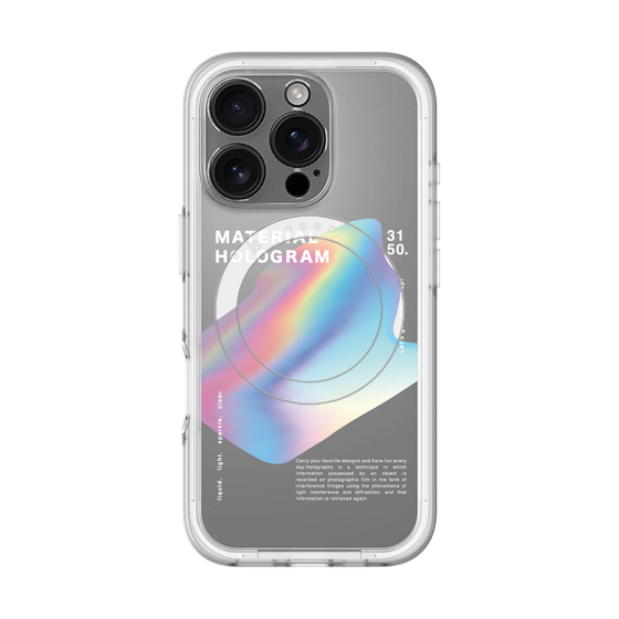 スリムプロテクションプレミアムケース with MagSafe［ Liquid Blue ］