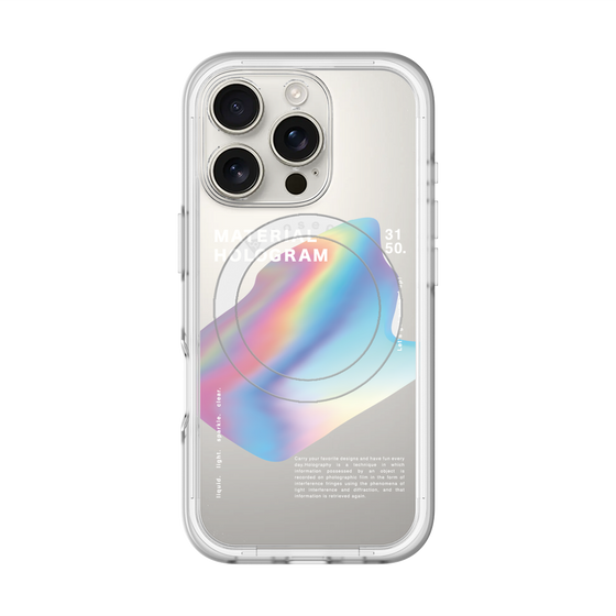 スリムプロテクションプレミアムケース with MagSafe［ Liquid Blue ］