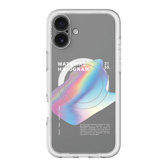 スリムプロテクションプレミアムケース with MagSafe［ Liquid Blue ］