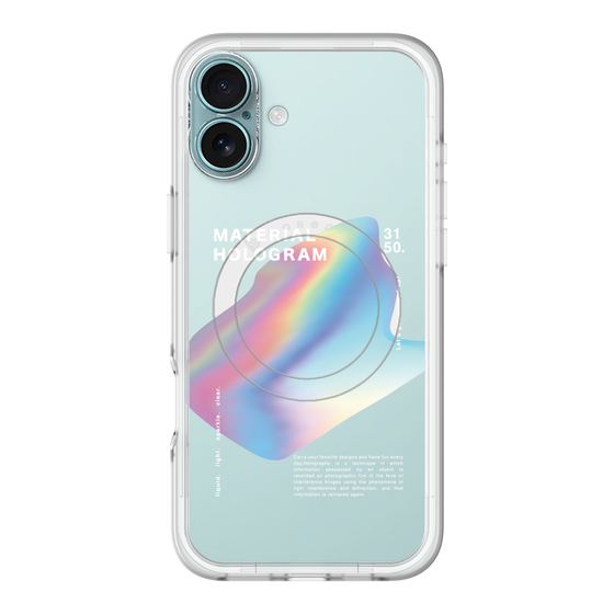 スリムプロテクションプレミアムケース with MagSafe［ Liquid Blue ］