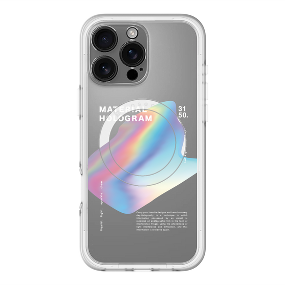 スリムプロテクションプレミアムケース with MagSafe［ Liquid Blue ］