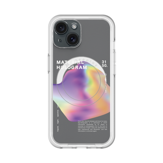 スリムプロテクションプレミアムケース with MagSafe［ Liquid Purple ］