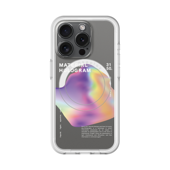 スリムプロテクションプレミアムケース with MagSafe［ Liquid Purple ］
