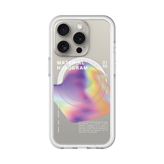 スリムプロテクションプレミアムケース with MagSafe［ Liquid Purple ］