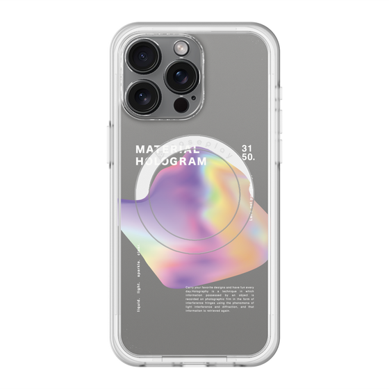 スリムプロテクションプレミアムケース with MagSafe［ Liquid Purple ］
