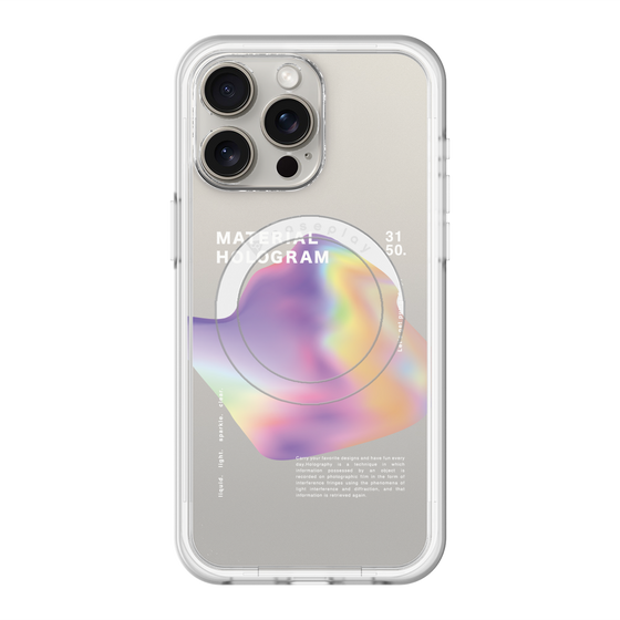 スリムプロテクションプレミアムケース with MagSafe［ Liquid Purple ］