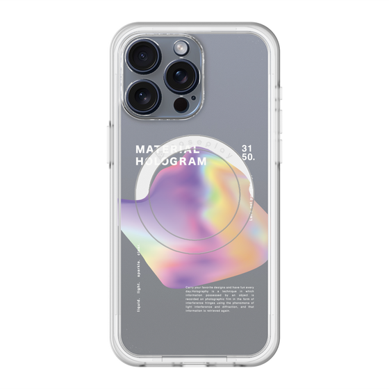 スリムプロテクションプレミアムケース with MagSafe［ Liquid Purple ］