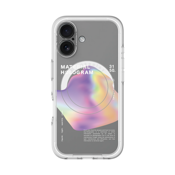 スリムプロテクションプレミアムケース with MagSafe［ Liquid Purple ］