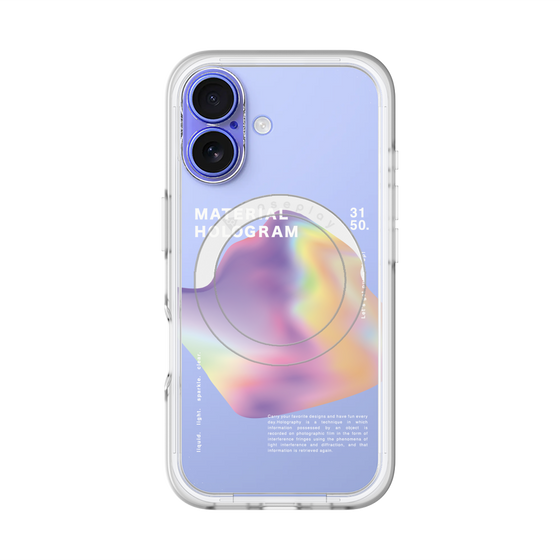 スリムプロテクションプレミアムケース with MagSafe［ Liquid Purple ］