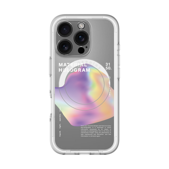 スリムプロテクションプレミアムケース with MagSafe［ Liquid Purple ］