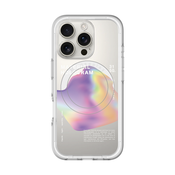 スリムプロテクションプレミアムケース with MagSafe［ Liquid Purple ］