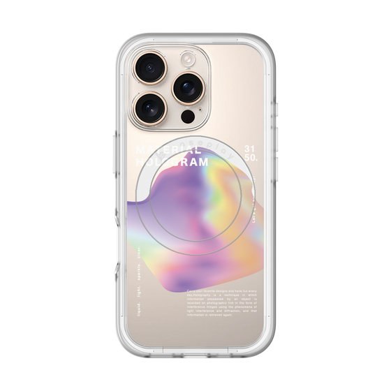 スリムプロテクションプレミアムケース with MagSafe［ Liquid Purple ］