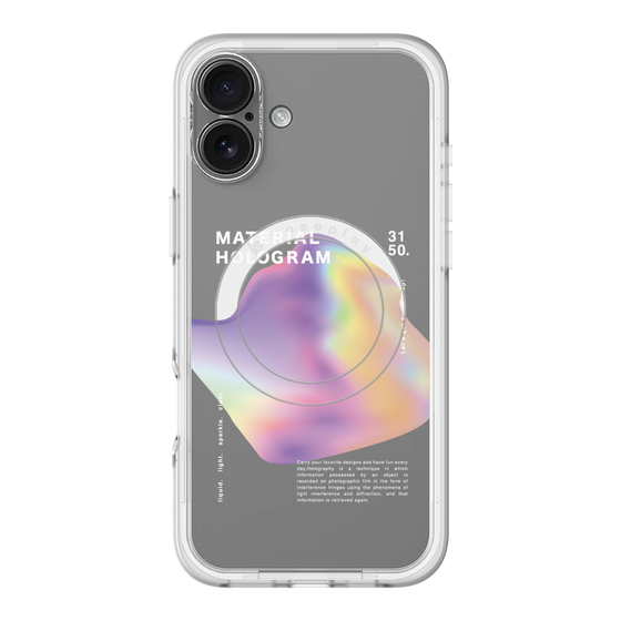 スリムプロテクションプレミアムケース with MagSafe［ Liquid Purple ］