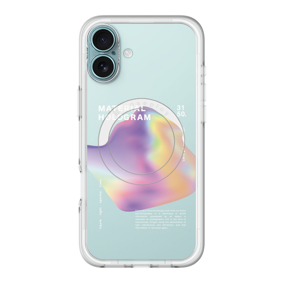スリムプロテクションプレミアムケース with MagSafe［ Liquid Purple ］