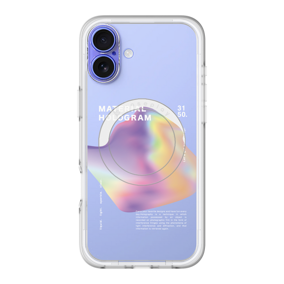 スリムプロテクションプレミアムケース with MagSafe［ Liquid Purple ］
