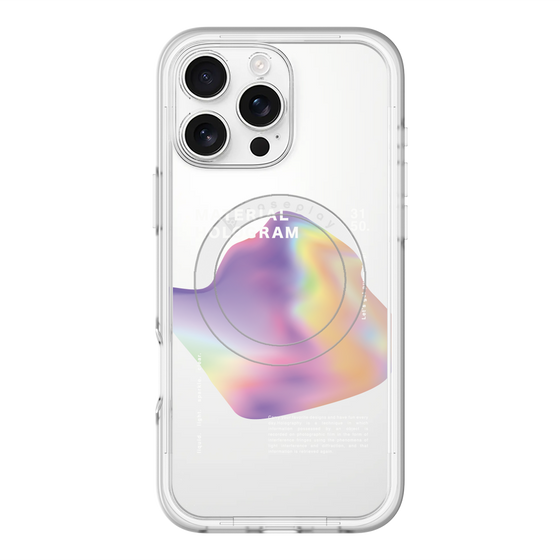 スリムプロテクションプレミアムケース with MagSafe［ Liquid Purple ］