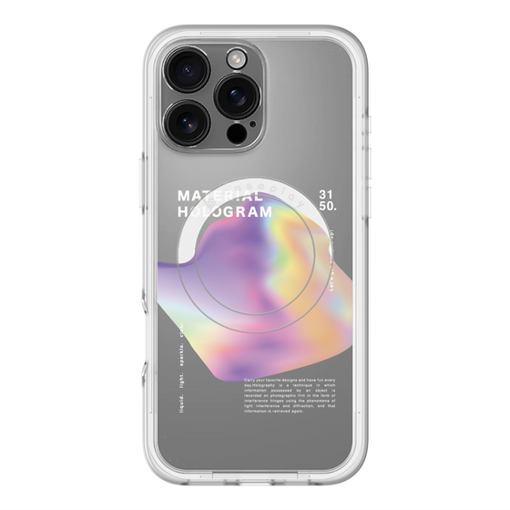 スリムプロテクションプレミアムケース with MagSafe［ Liquid Purple ］