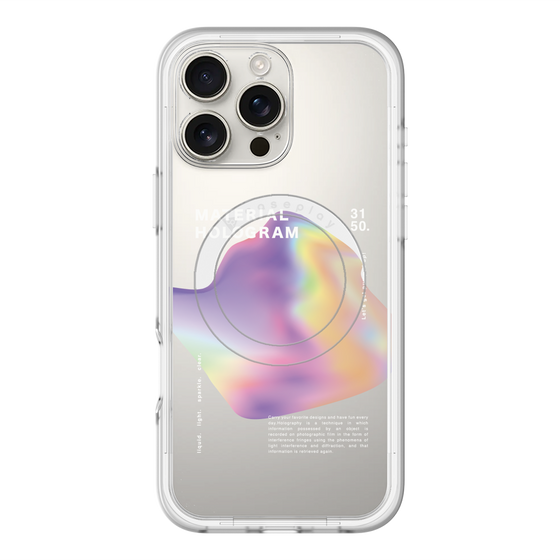 スリムプロテクションプレミアムケース with MagSafe［ Liquid Purple ］