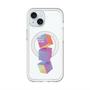 スリムプロテクションプレミアムケース with MagSafe［ Cube×3 ］