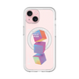 スリムプロテクションプレミアムケース with MagSafe［ Cube×3 ］