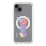 スリムプロテクションプレミアムケース with MagSafe［ Cube×3 ］