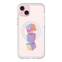 スリムプロテクションプレミアムケース with MagSafe［ Cube×3 ］