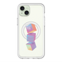 スリムプロテクションプレミアムケース with MagSafe［ Cube×3 ］
