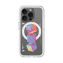スリムプロテクションプレミアムケース with MagSafe［ Cube×3 ］
