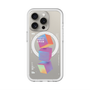 スリムプロテクションプレミアムケース with MagSafe［ Cube×3 ］