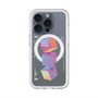 スリムプロテクションプレミアムケース with MagSafe［ Cube×3 ］