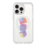 スリムプロテクションプレミアムケース with MagSafe［ Cube×3 ］