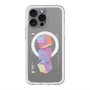 スリムプロテクションプレミアムケース with MagSafe［ Cube×3 ］