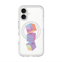 スリムプロテクションプレミアムケース with MagSafe［ Cube×3 ］