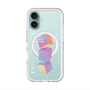 スリムプロテクションプレミアムケース with MagSafe［ Cube×3 ］