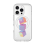 スリムプロテクションプレミアムケース with MagSafe［ Cube×3 ］