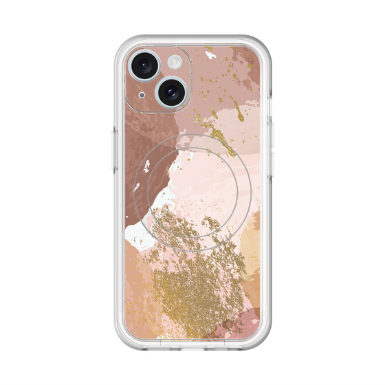 スリムプロテクションプレミアムケース with MagSafe［ Champagne pink ］
