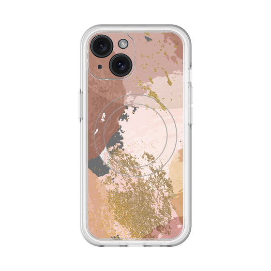 スリムプロテクションプレミアムケース with MagSafe［ Champagne pink ］