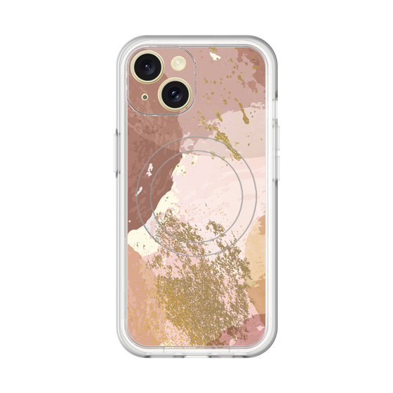 スリムプロテクションプレミアムケース with MagSafe［ Champagne pink ］