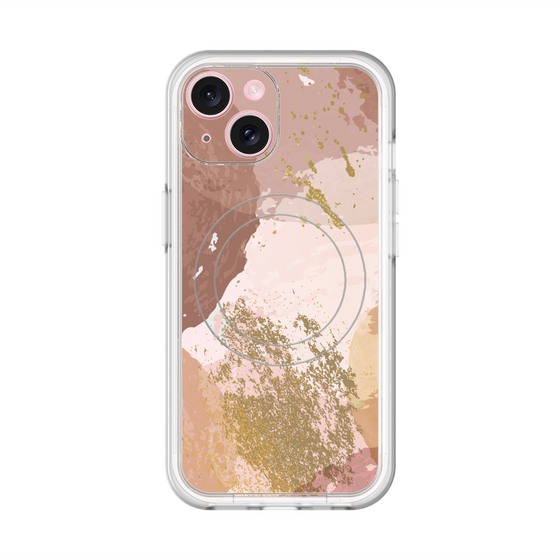 スリムプロテクションプレミアムケース with MagSafe［ Champagne pink ］