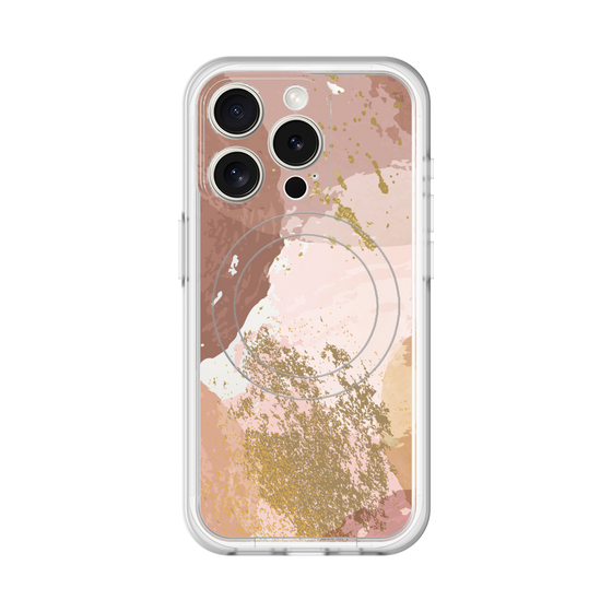 スリムプロテクションプレミアムケース with MagSafe［ Champagne pink ］
