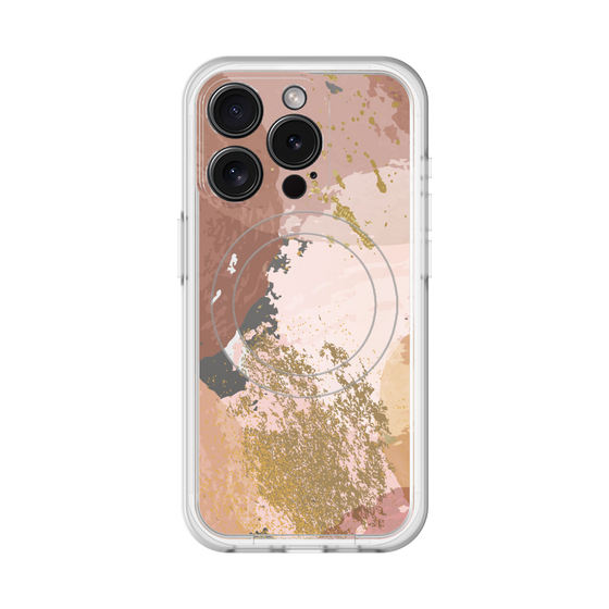 スリムプロテクションプレミアムケース with MagSafe［ Champagne pink ］