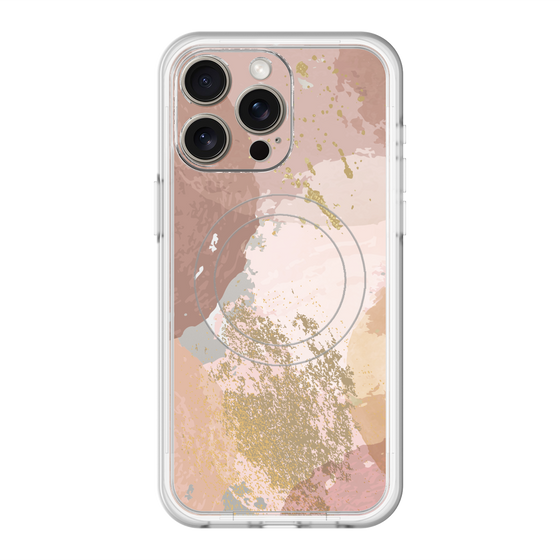 スリムプロテクションプレミアムケース with MagSafe［ Champagne pink ］